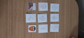 Lote 7 cromos Liga 98-99 Bollycao nuevo sin abrir
