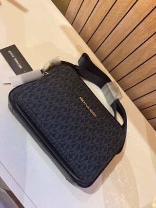 Bolso Michael Kors Hombre Negro/Gris