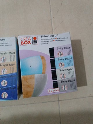 Lote Pinturas Acrílicas Marabu Crea Box