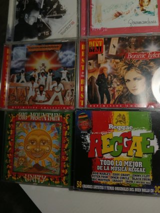Lote 12 CDs Música Variada: Rock, Pop, Reggae
