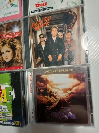 Lote 12 CDs Música Variada: Rock, Pop, Reggae