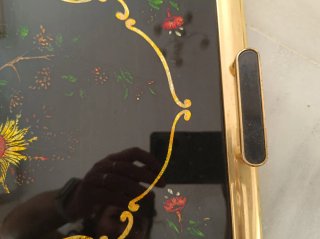 Bandeja artesanal decorada