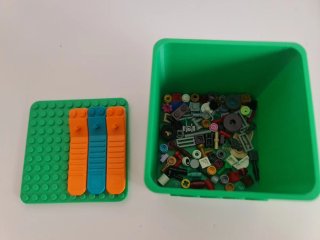 Caja Almacenamiento LEGO Piezas
