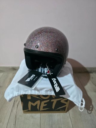 Casco Roeg Jett Purple Haze M Glitter