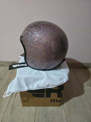 Casco Roeg Jett Purple Haze M Glitter
