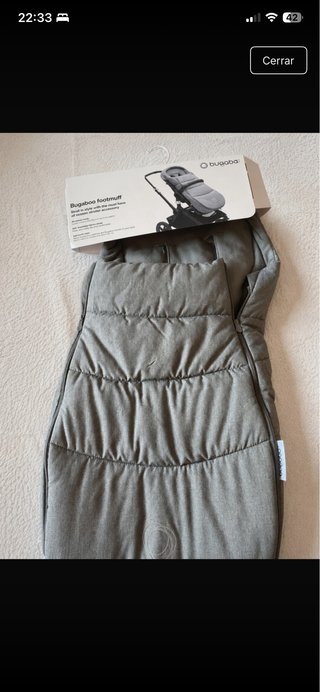 Saco silla Bugaboo gris