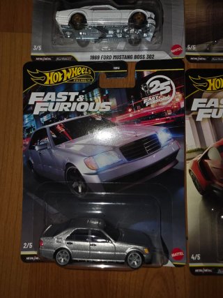 Hot Wheels Fast & Furious Premium (4 coches)