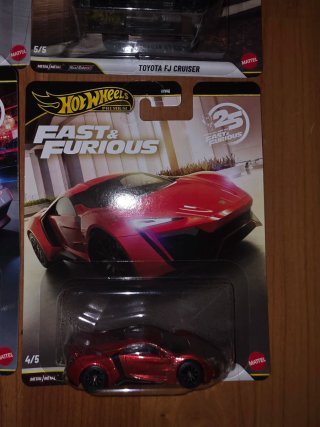 Hot Wheels Fast & Furious Premium (4 coches)