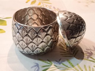 Scatola portaoggetti Argento 800