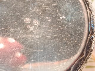 Scatola portaoggetti Argento 800
