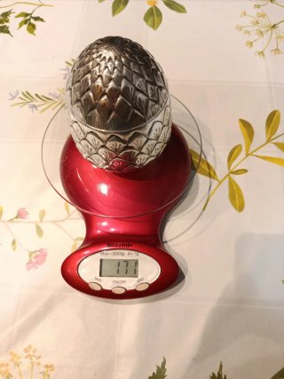 Scatola portaoggetti Argento 800