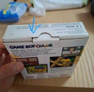 Nintendo Game Boy Color Giallo