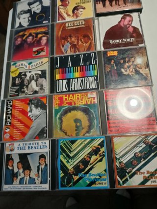 Lote 15 CDs Música Variada: Pop, Rock, Jazz