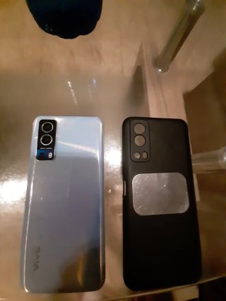 Telefono Vivo Argento e Nero
