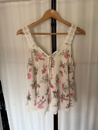 Camiseta Vintage Dressing floral M