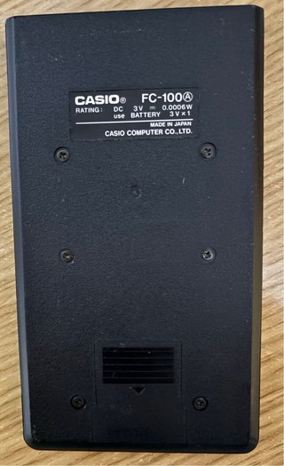 Calculadora Financiera Casio FC-100