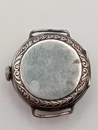 Orologio Tedesco Trincea Prima Guerra argento 925