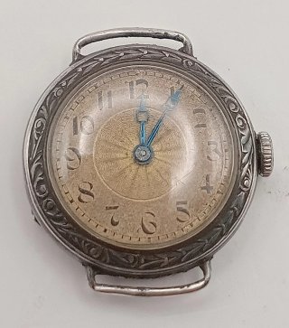 Orologio Tedesco Trincea Prima Guerra argento 925