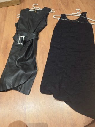 Set 2 Vestidos Negros Talla S