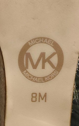 Alpargatas Michael Kors Negras y Beige