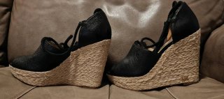 Alpargatas Michael Kors Negras y Beige