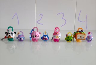 Muñecos candados Lock Stars NUEVOS. 2€ el pack
