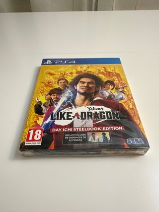 Yakuza Like a Dragon Steelbook PS4 Precintado