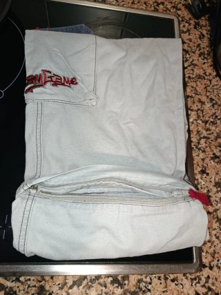 Pantalones desmontables mujer grises