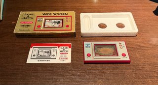 Nintendo Game & Watch Wide Screen (4 unidades)