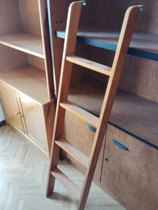 Escalera madera para litera