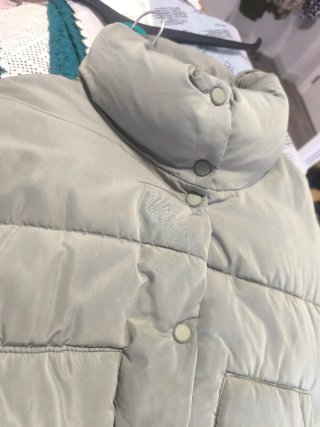 Anorak Pull&Bear verde caqui mujer