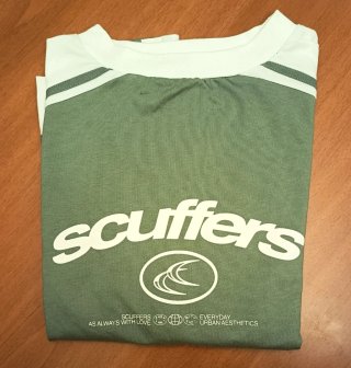 Camiseta Scuffers Verde Talla L