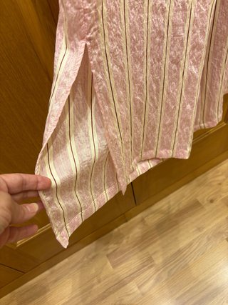 Pantalón H&M rosa rayas nuevo