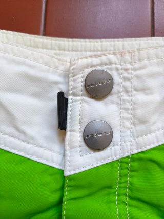Costume da bagno uomo RRD verde e bianco taglia 33