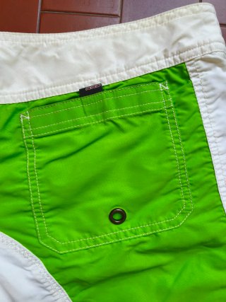 Costume da bagno uomo RRD verde e bianco taglia 33