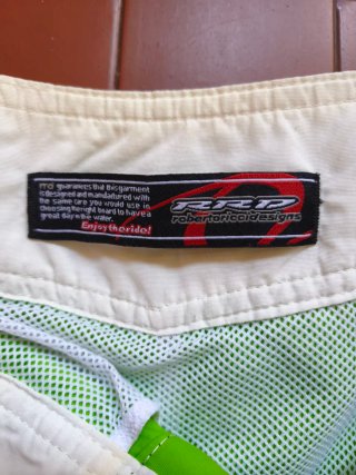 Costume da bagno uomo RRD verde e bianco taglia 33