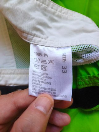 Costume da bagno uomo RRD verde e bianco taglia 33