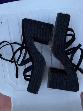 Sandalias Te Quiero Negras Talla 40