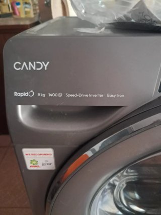 Lavadora Candy Rapid 8kg 1400rpm