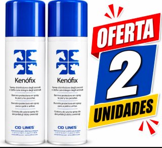 2 X Kenófix Spray Desinfectante Animales