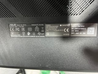 Portatil gaming ASUS VivoBook X571G (enciende)