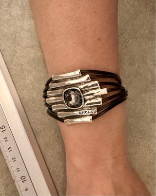 Pulsera Baño Plata Uno de 50