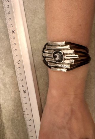 Pulsera Baño Plata Uno de 50