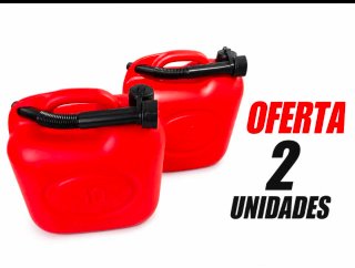 2 X Garrafas Gasolina 10L Rojas