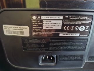 Monitor TV LG 27 Full HD Nero