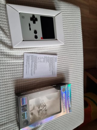 Console Retro Game 240 Giochi 8-Bit Grigio