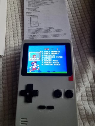 Console Retro Game 240 Giochi 8-Bit Grigio