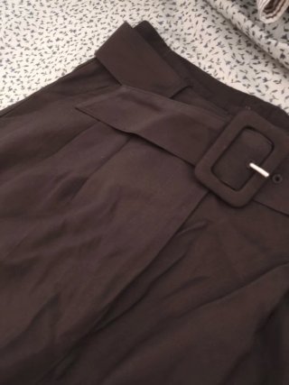 Bermudas cintura alta con cinturón