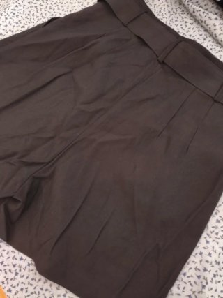 Bermudas cintura alta con cinturón