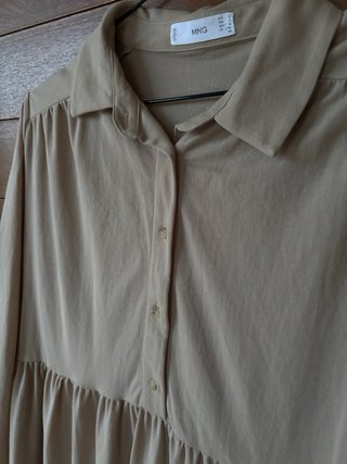 Vestido camel corto talla M
